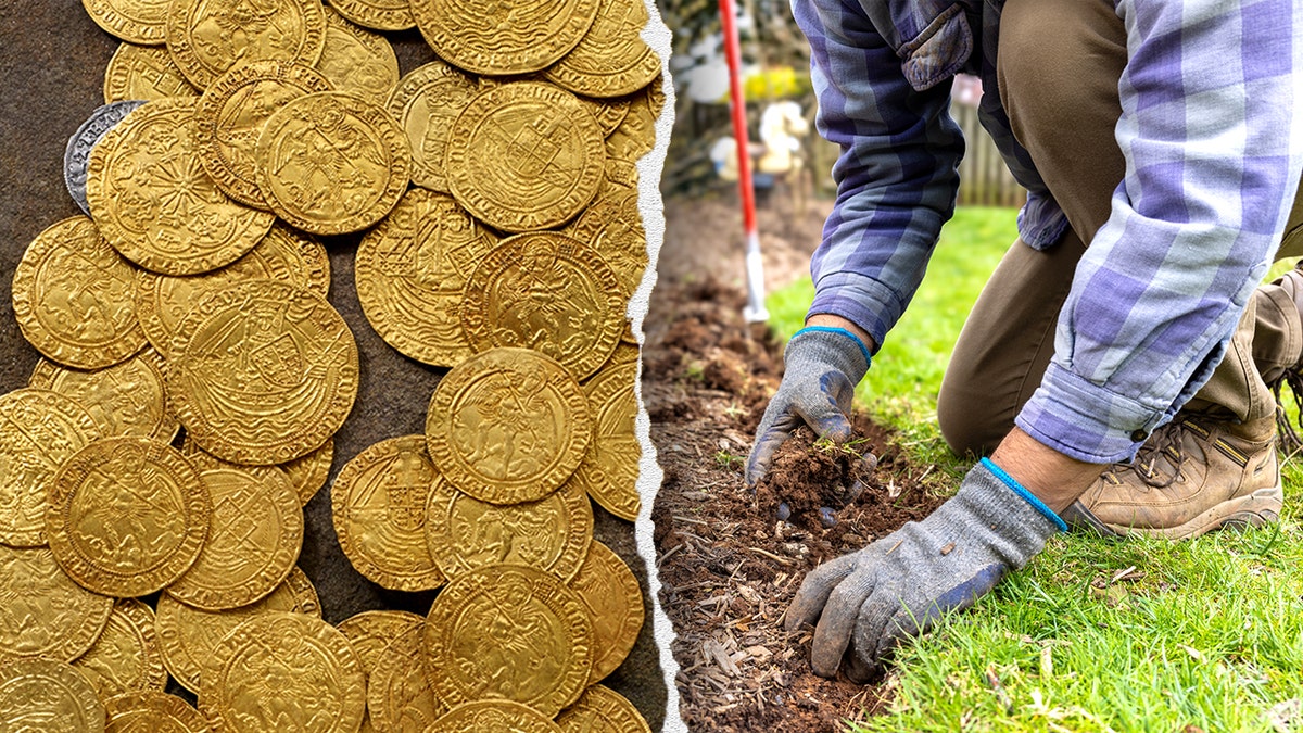 Couple stunned as Tudor-era treasure surfaces beneath their backyard garden  at george magazine