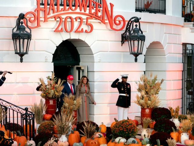 PHOTO GALLERY: President Trump and first lady host annual White House Halloween celebration