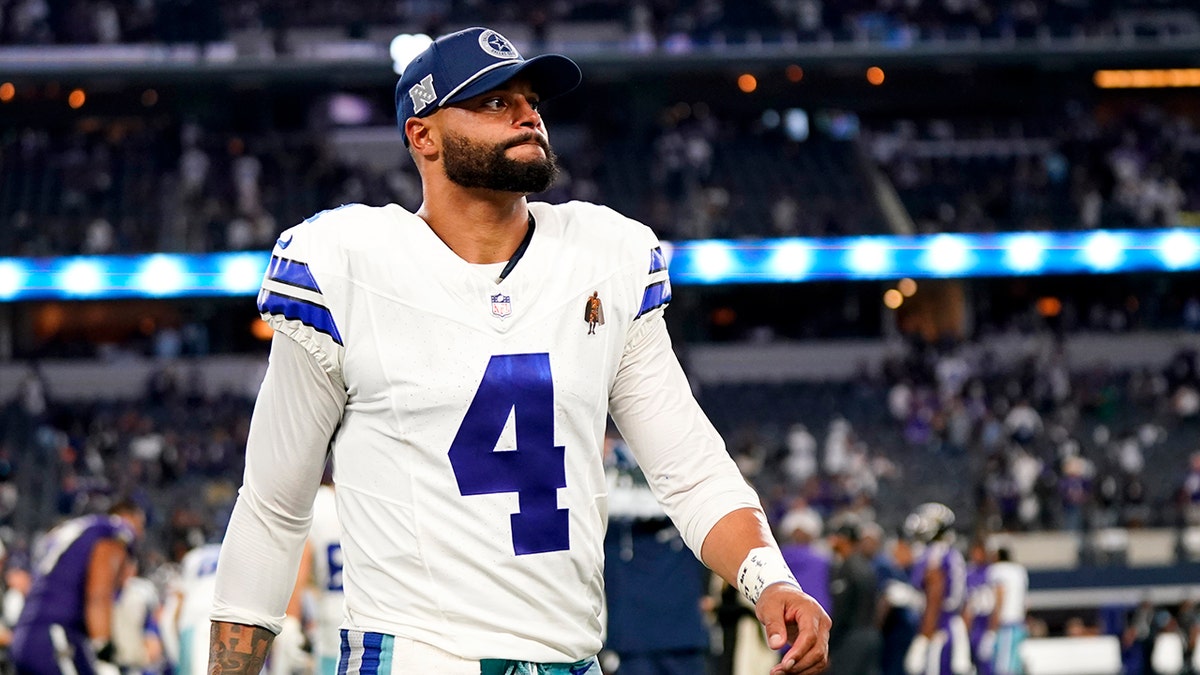 Cowboys' Dak Prescott shares emotional message after losing teammate Marshawn Kneeland at george magazine