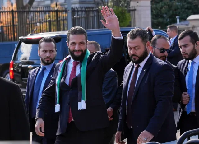 Trump quietly meets with Syria’s former jihadist president at White House