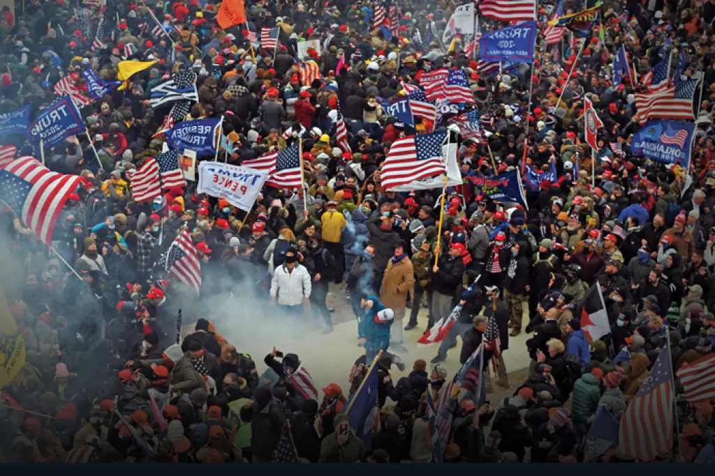 Trump pardons Jan 6 rioter for a second time to erase gun charges at george magazine