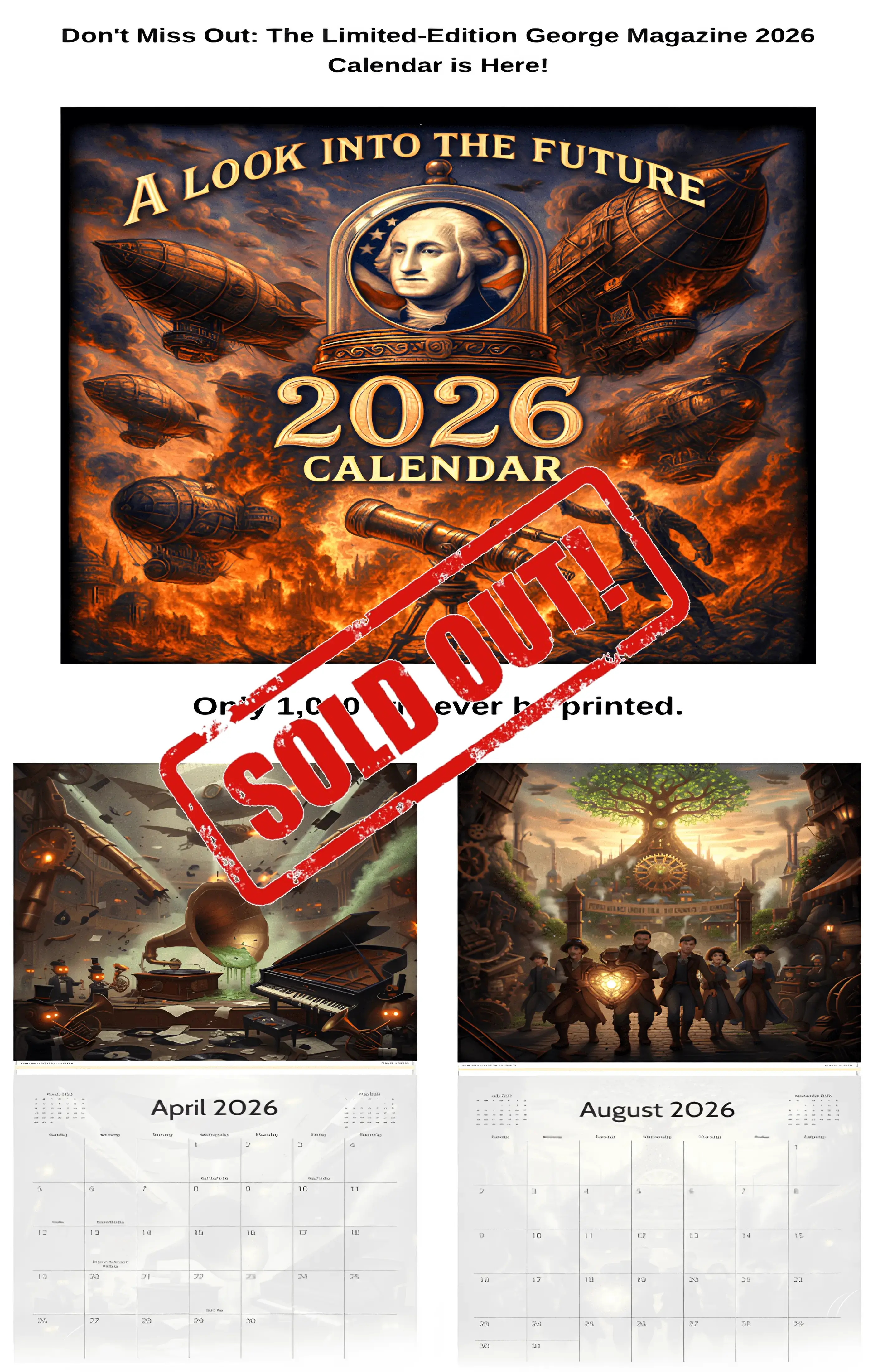 George Magazine Home  at george magazine