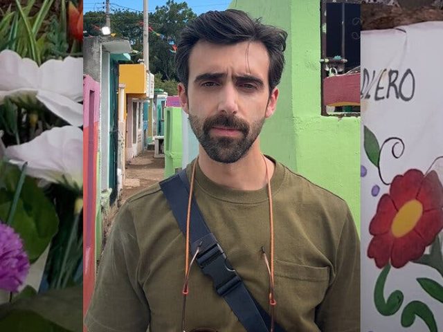 Cleaning Bones for Day of the Dead