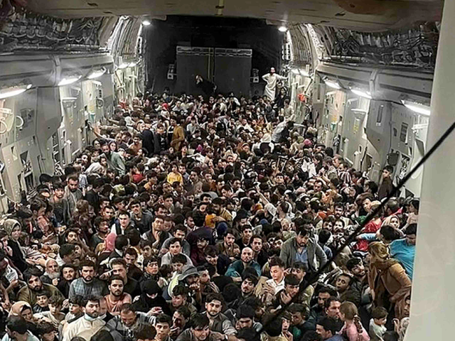 Afghan withdrawal refugees had ‘free rein’ on US bases in 2021, sources said, leaving in Ubers untracked