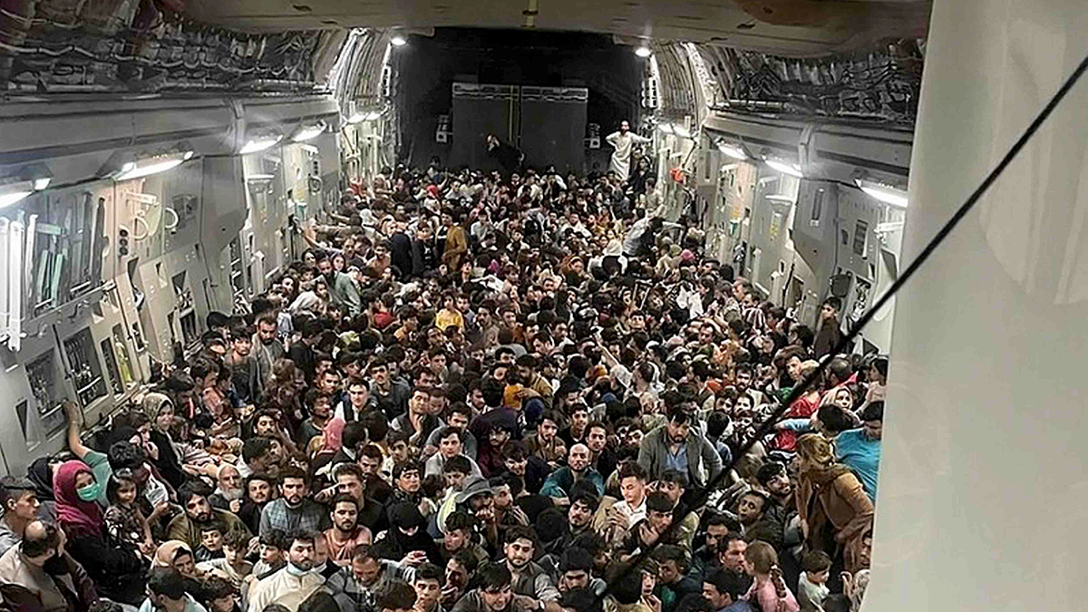 Afghan withdrawal refugees had ‘free rein’ on US bases in 2021, sources said, leaving in Ubers untracked  at george magazine