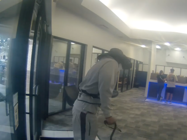 Robber’s fake limp vanishes during bank heist caught on camera, police say