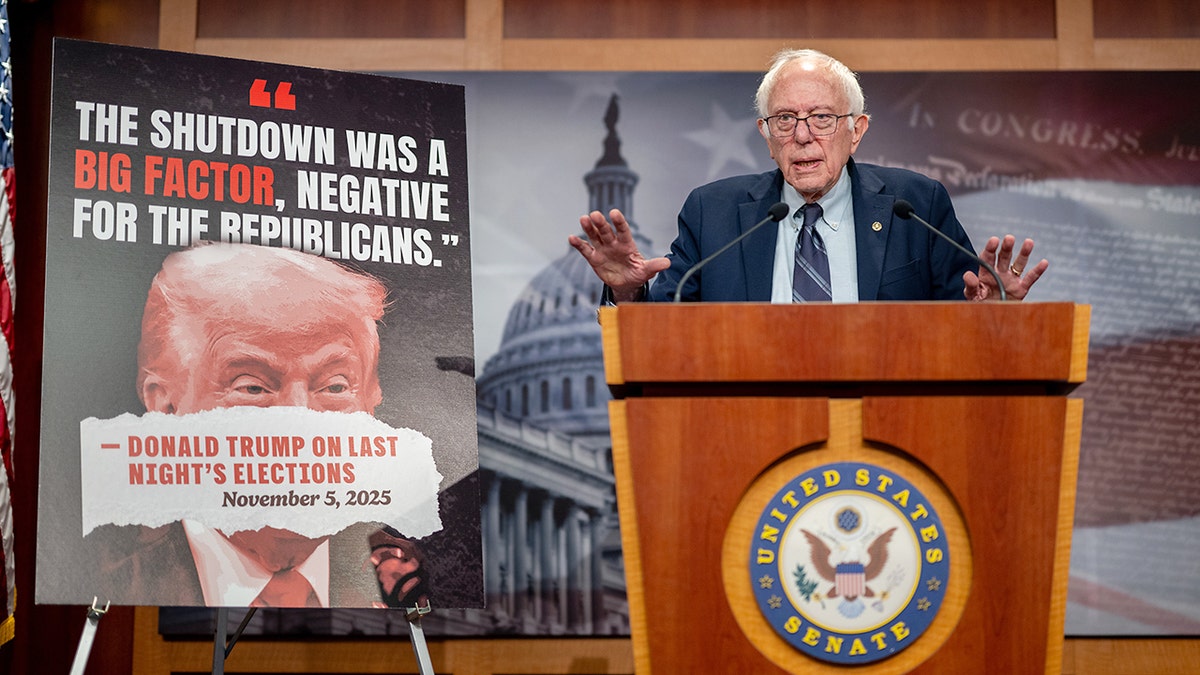 Bernie Sanders crashes Schumer news conference, criticizes Democratic Party leadership  at george magazine