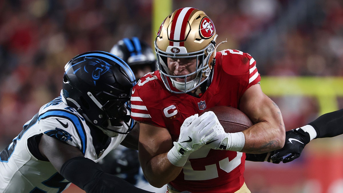 Christian McCaffrey shines vs former Panthers, leads 49ers to Monday night victory  at george magazine
