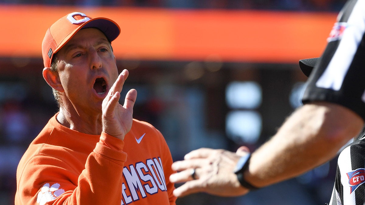 Dabo Swinney lashes out at players in sideline outburst as Duke delivers Clemson's latest heartbreaking loss  at george magazine