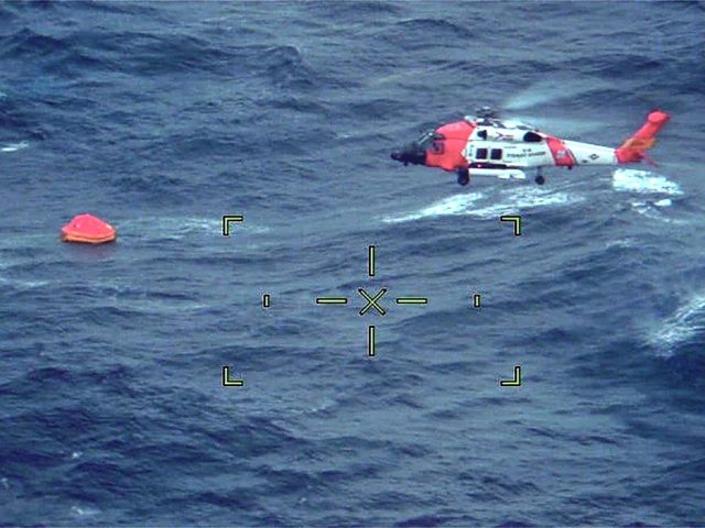 Coast Guard swoops in to save stranded sailors from sinking boat hundreds of miles off coast