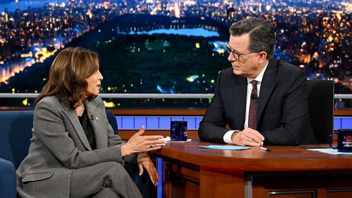 Stephen Colbert insists he's more conservative than people might think, not a 'lefty figure' at george magazine