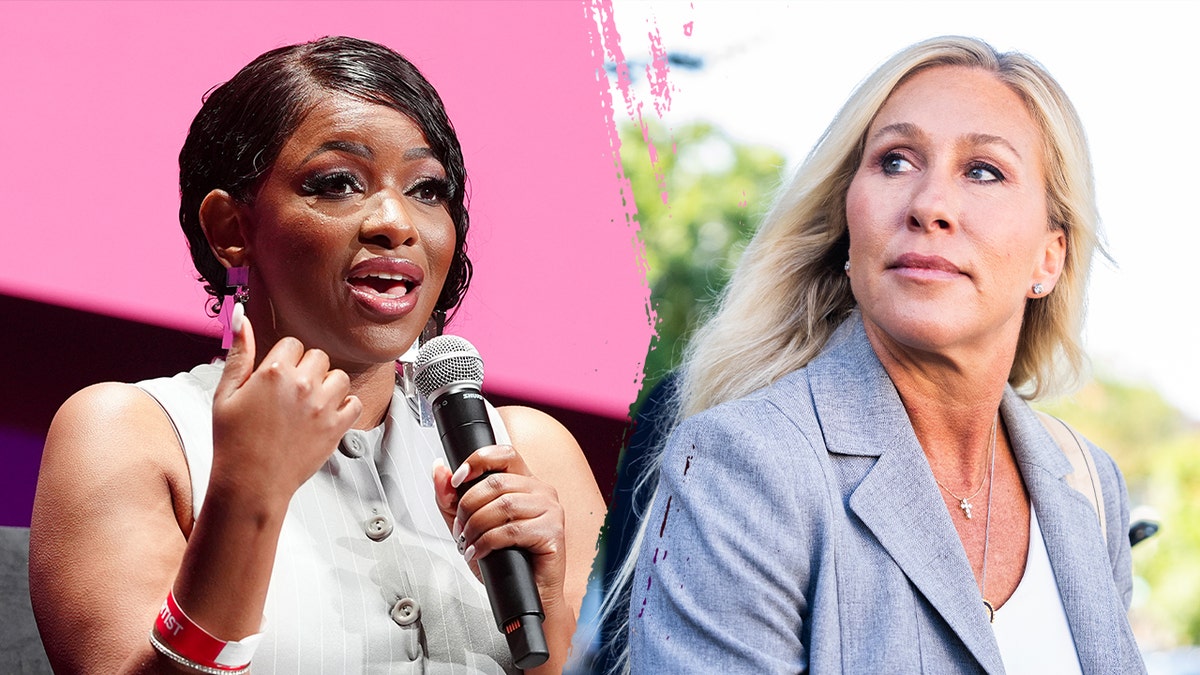 Jasmine Crockett calls out Marjorie Taylor Greene for resigning from Congress amid Trump feud at george magazine