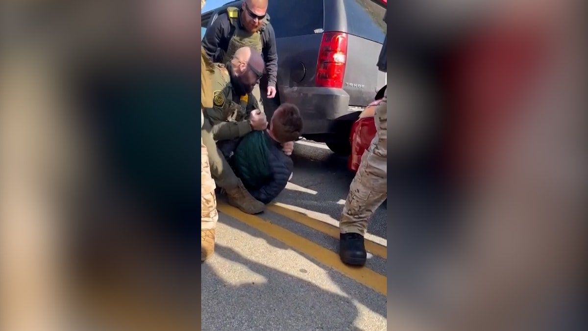 Video shows hostile crowd surround Border Patrol agents as arrest turns violent in suburban Chicago at george magazine