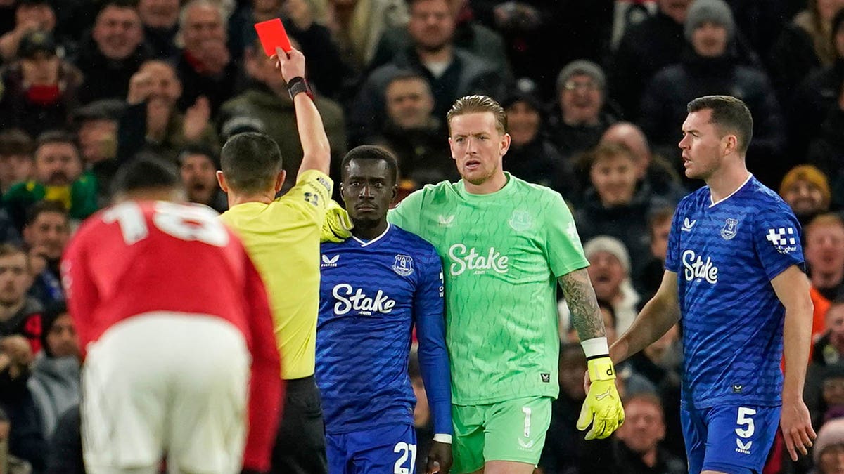 Premier League star gets red card after slapping teammate in face during match  at george magazine