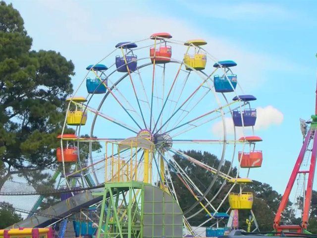 Two girls hospitalized with injuries after falling from Ferris wheel at harvest festival