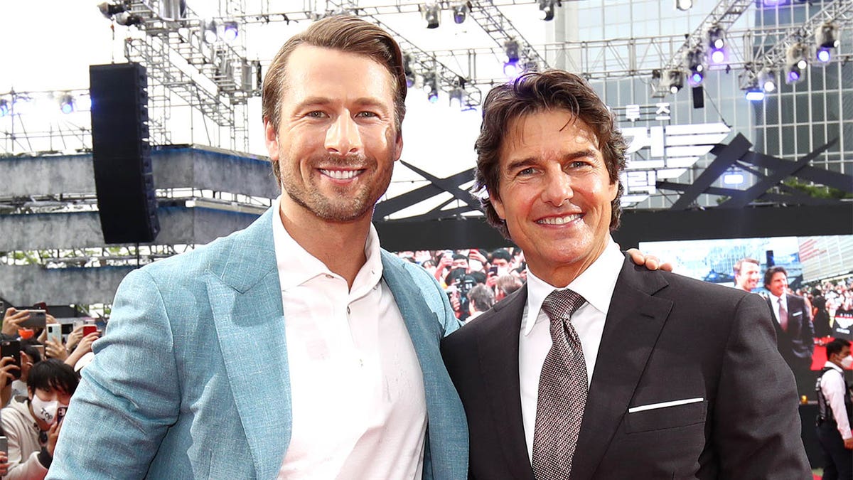 Tom Cruise tells Glen Powell 'how not to die' in lengthy stunt safety call before 'Running Man' filming  at george magazine