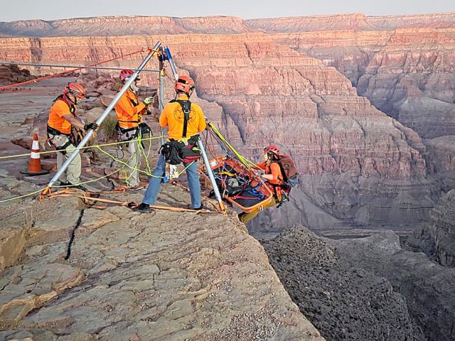Man dies at Grand Canyon after slipping over edge, falling more than 100 feet, sheriff’s office says