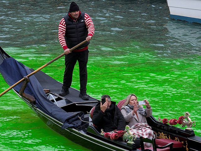 Greta Thunberg fined, banned from Venice after Extinction Rebellion dyes Grand Canal green