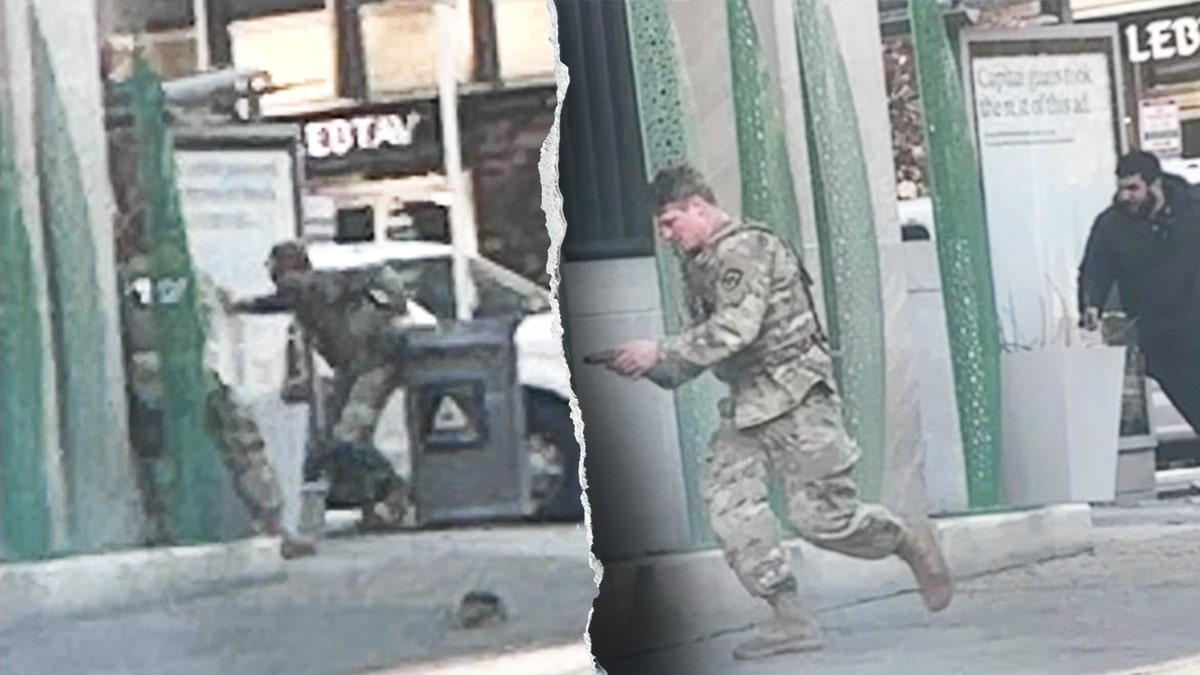 New video emerges of DC National Guard shooting as soldier clings to life at george magazine