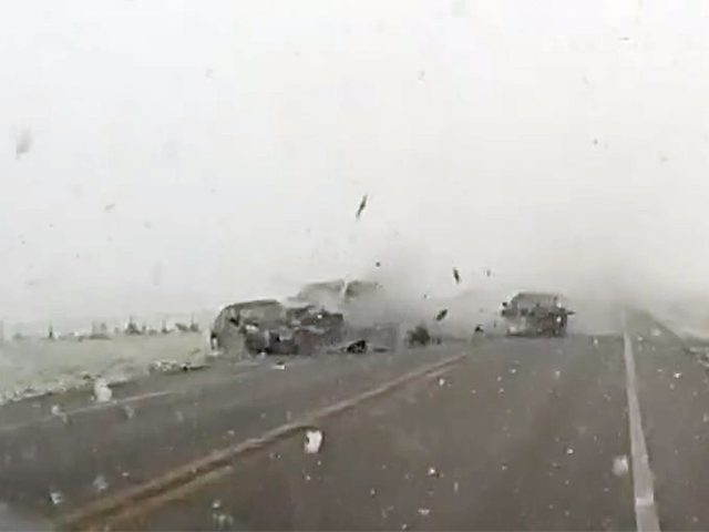 SEE IT: Suspected drunken driver’s wrong-way head-on crash caught on deputy’s dashboard camera