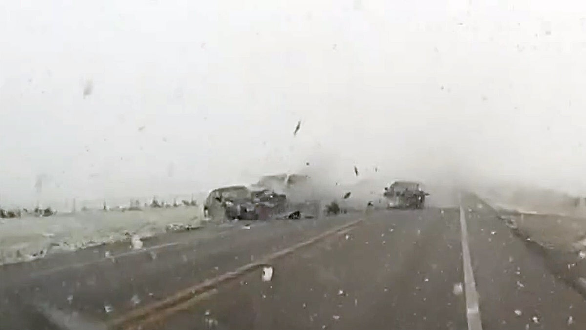 SEE IT: Suspected drunken driver's wrong-way head-on crash caught on deputy's dashboard camera  at george magazine