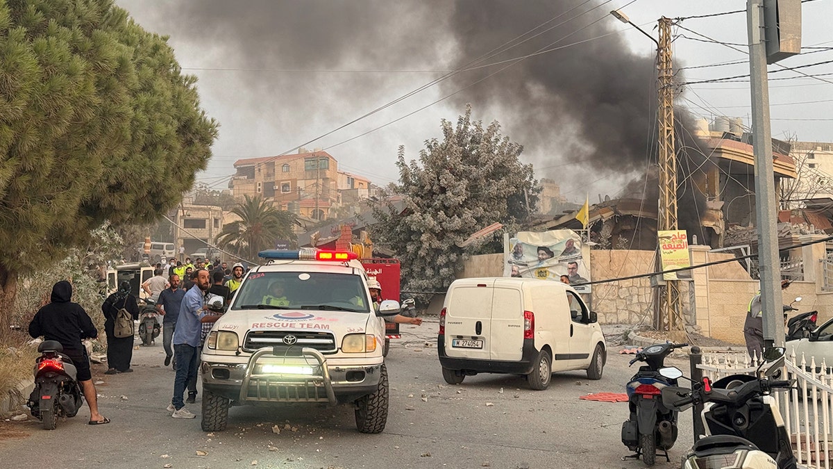 Israel says it is striking Hezbollah targets in Lebanon at george magazine