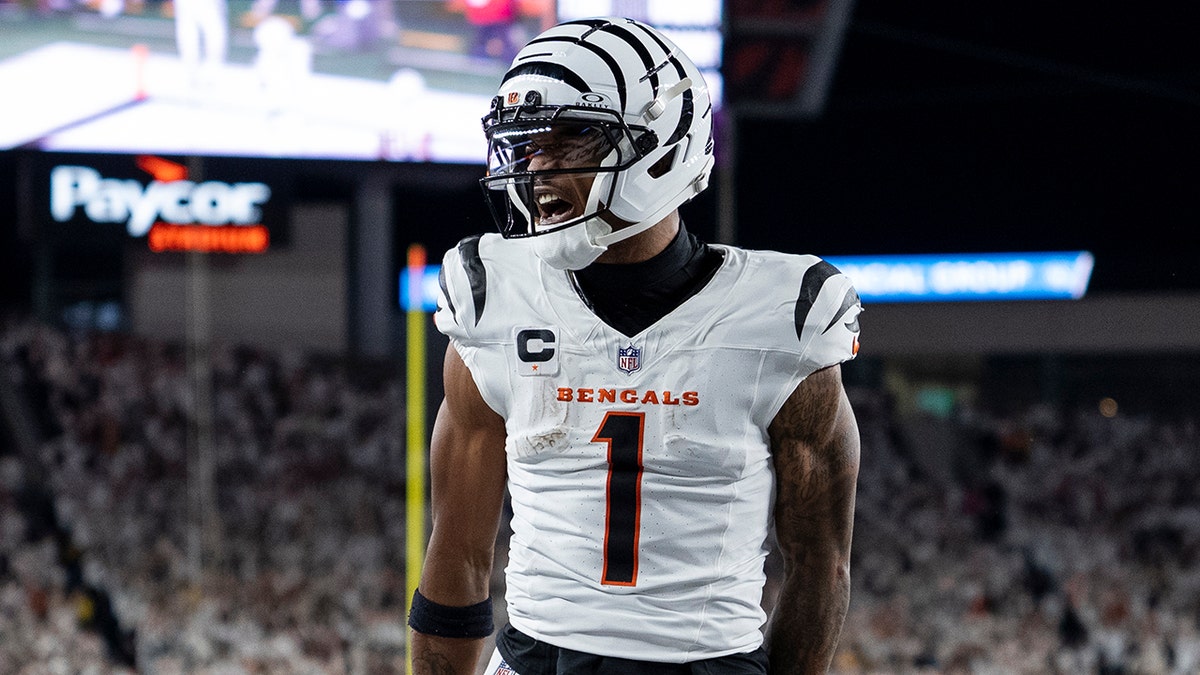Bengals' Ja'Marr Chase issues public apology after costly suspension for spitting incident  at george magazine