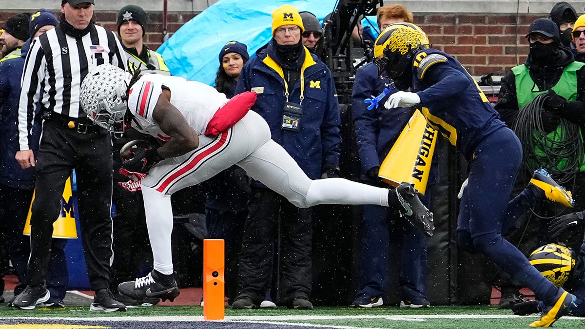 Ohio State's controversial touchdown in win vs. Michigan causes stir on social media at george magazine