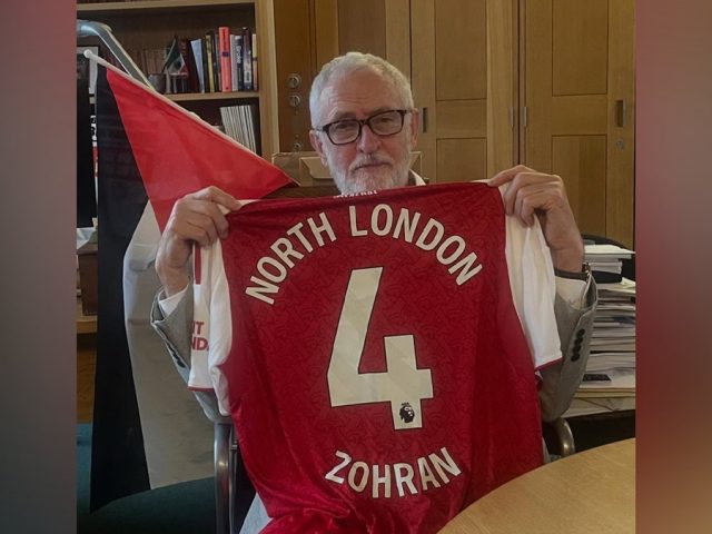 UK politician Jeremy Corbyn, who was ousted over antisemitism allegations, shows support for Zohran Mamdani