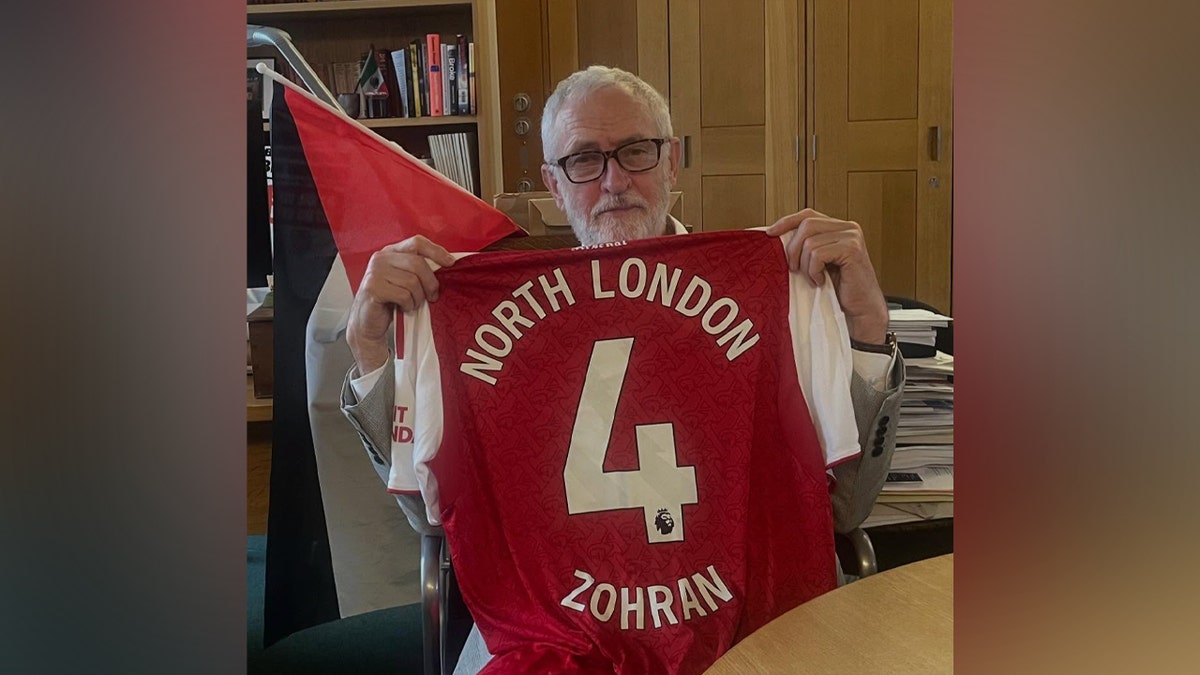 UK politician Jeremy Corbyn, who was ousted over antisemitism allegations, shows support for Zohran Mamdani at george magazine