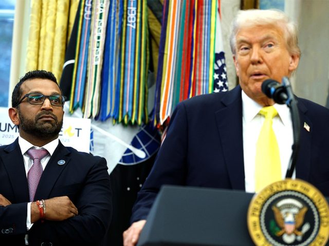 White House calls MS NOW story about Trump considering firing Kash Patel ‘completely made up’