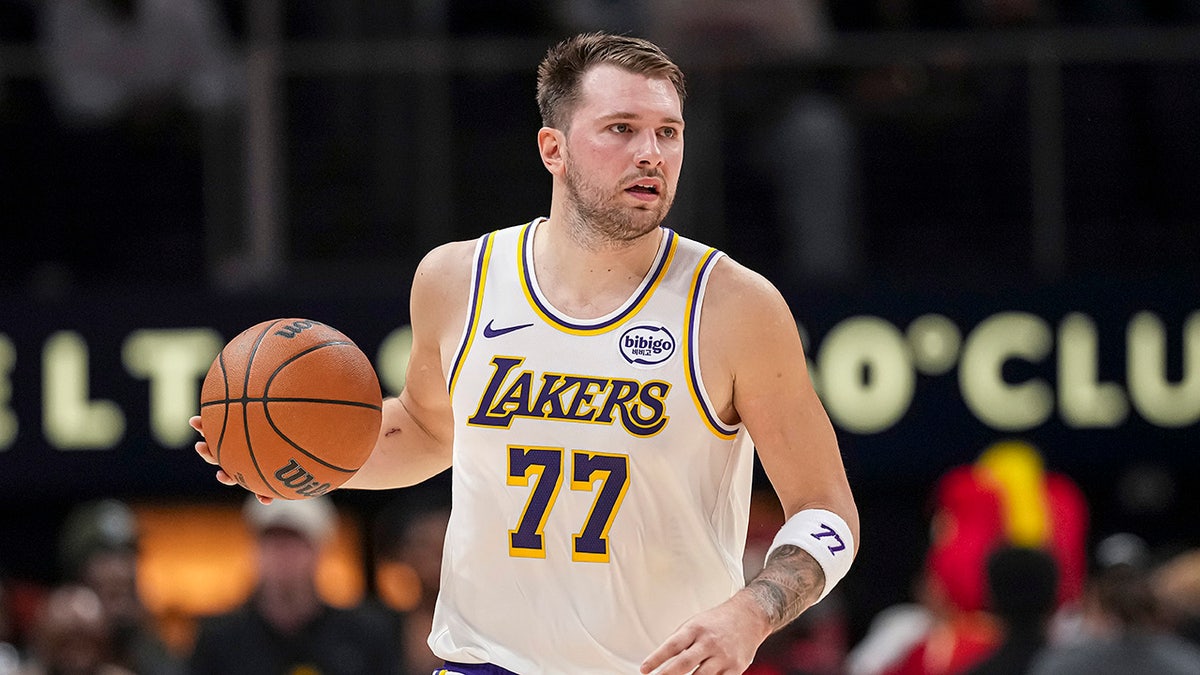 Lakers' Luka Doncic reacts to Mavericks firing of general manager Nico Harrison  at george magazine