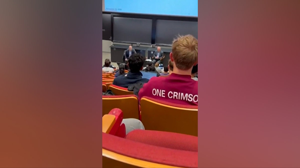 Larry Summers caught on camera telling Harvard students he feels 'shame' over Jeffrey Epstein communications  at george magazine