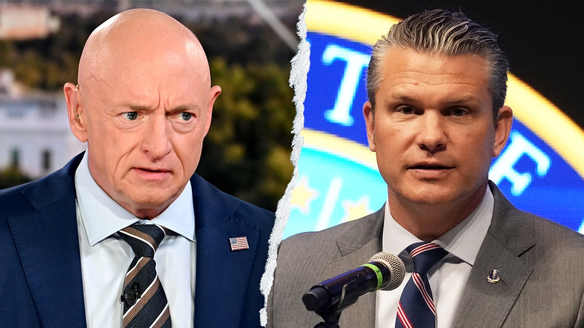 Hegseth rips Mark Kelly's post about his service: 'You can’t even display your uniform correctly' at george magazine