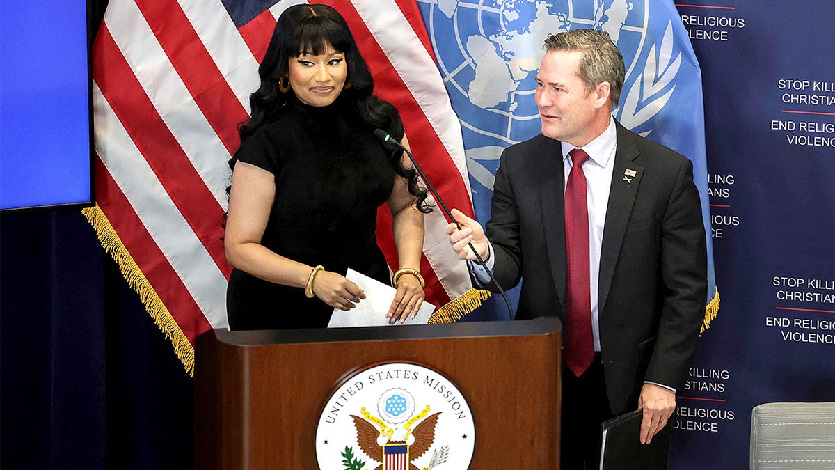 UN ambassador explains how 'unlikely' team-up with Nicki Minaj came together for global religious freedom push at george magazine