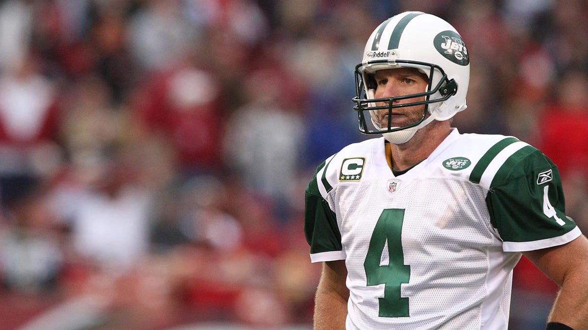 Brett Favre talks 'sad' reality of the world after Jets player wounded in shooting at george magazine