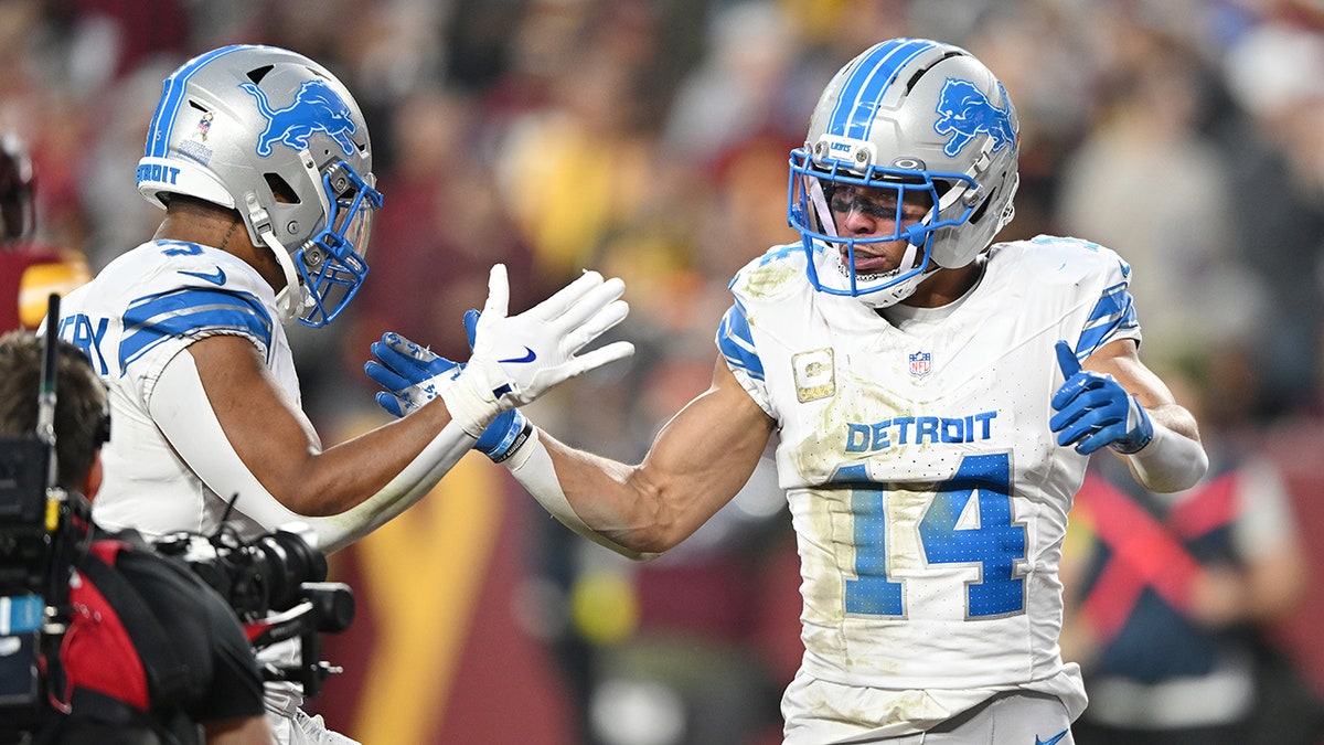 Lions' Amon-Ra St Brown talks performing Trump dance after touchdown  at george magazine