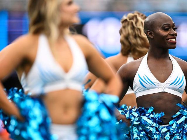 NFL’s first transgender cheerleader makes claim about Panthers departure: ‘I was cut because I’m trans’