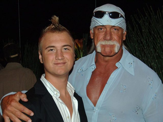 Hulk Hogan’s son teases wrestling career after snapping selfie outside ring: ‘You never know’