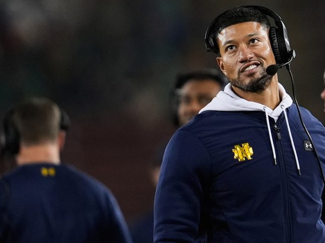 Notre Dame’s Marcus Freeman makes case for College Football Playoff