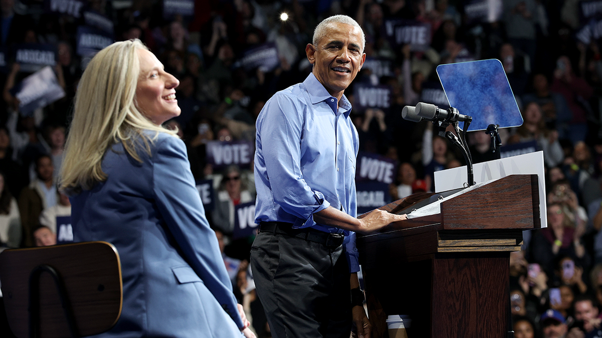 ‘They endorse killing us’: Obama, Spanberger slammed for stumping with murder-texting Jay Jones  at george magazine