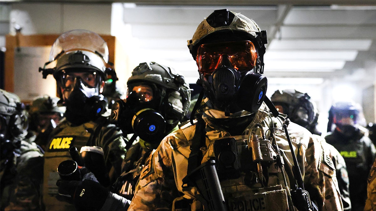 Portland protester accused of threatening to kill officers, sexually assault their wives at ICE facility at george magazine