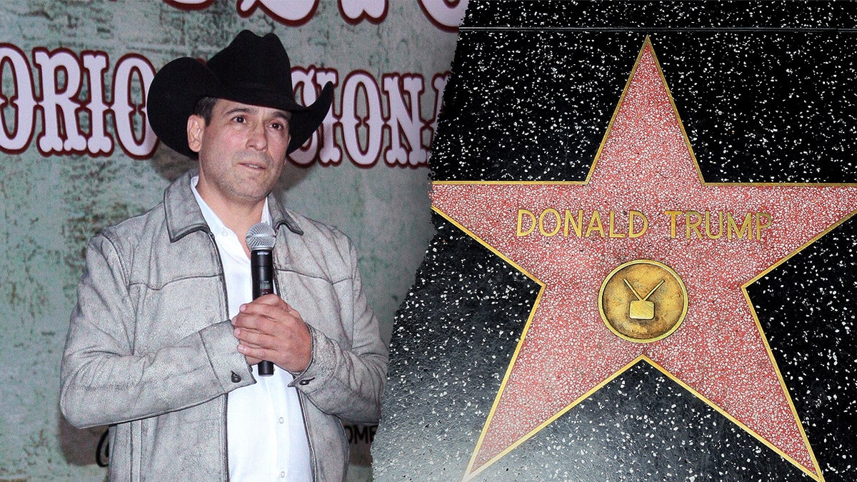Texas Democrat — a Latin Grammy winner and party recruit — caught defacing Trump’s Hollywood star at george magazine