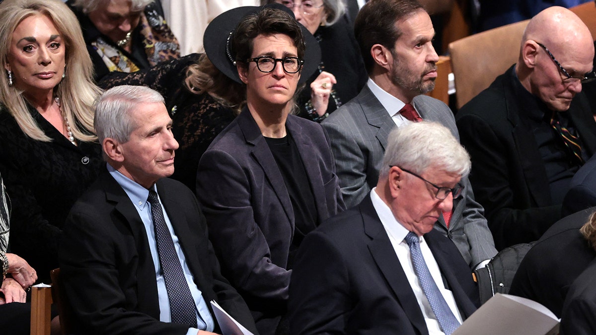 Rachel Maddow attending Dick Cheney's funeral sparks social media frenzy at george magazine