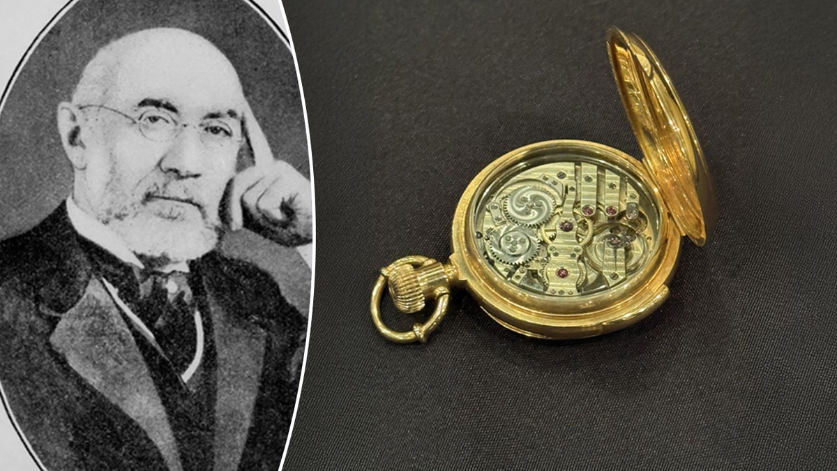Famous Titanic passenger’s pocket watch that stopped at moment doomed ship sank sells for record at auction at george magazine