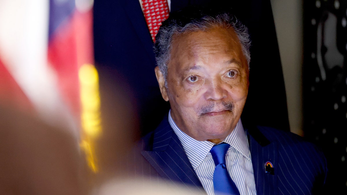 Rev Jesse Jackson released from hospital after treatment for rare brain disorder  at george magazine