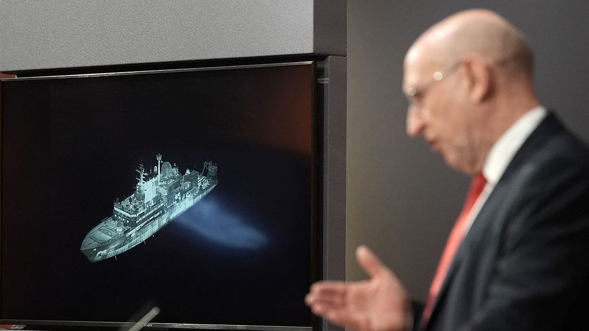 Britain says Russian spy ship is on edge of UK waters, as defense secretary issues warning to Putin  at george magazine