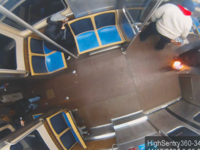 Blue city suspect with numerous prior arrests federally charged after allegedly setting woman ablaze on train