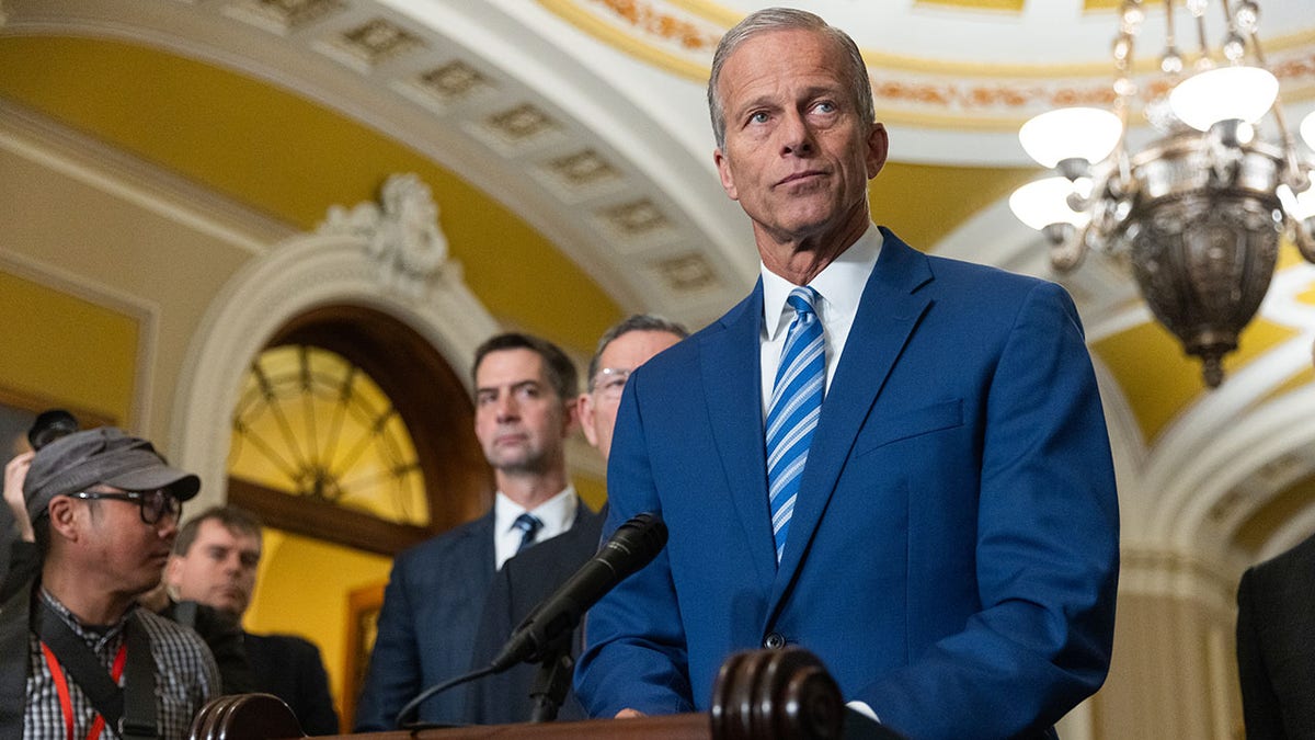 Senate in limbo as Thune eyes long-haul until shutdown ends  at george magazine