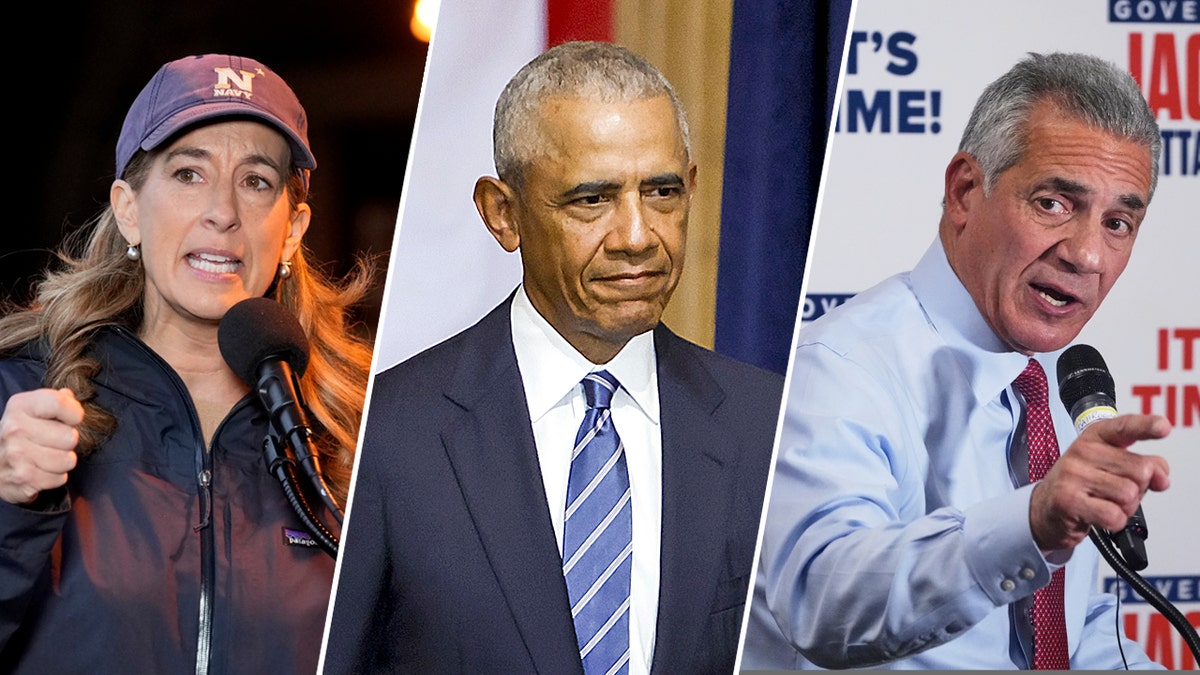 Sherrill insists NJ a Dem stronghold ahead of Obama visit, rejecting GOP momentum: 'Not a purple state'  at george magazine